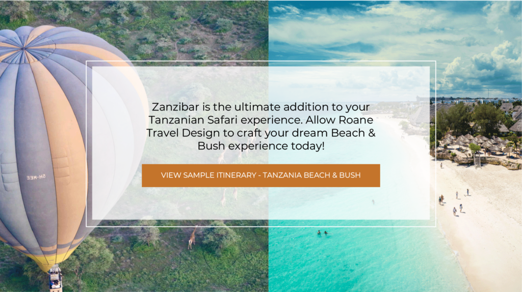 Roane Travel - Zanzibar Itinerary